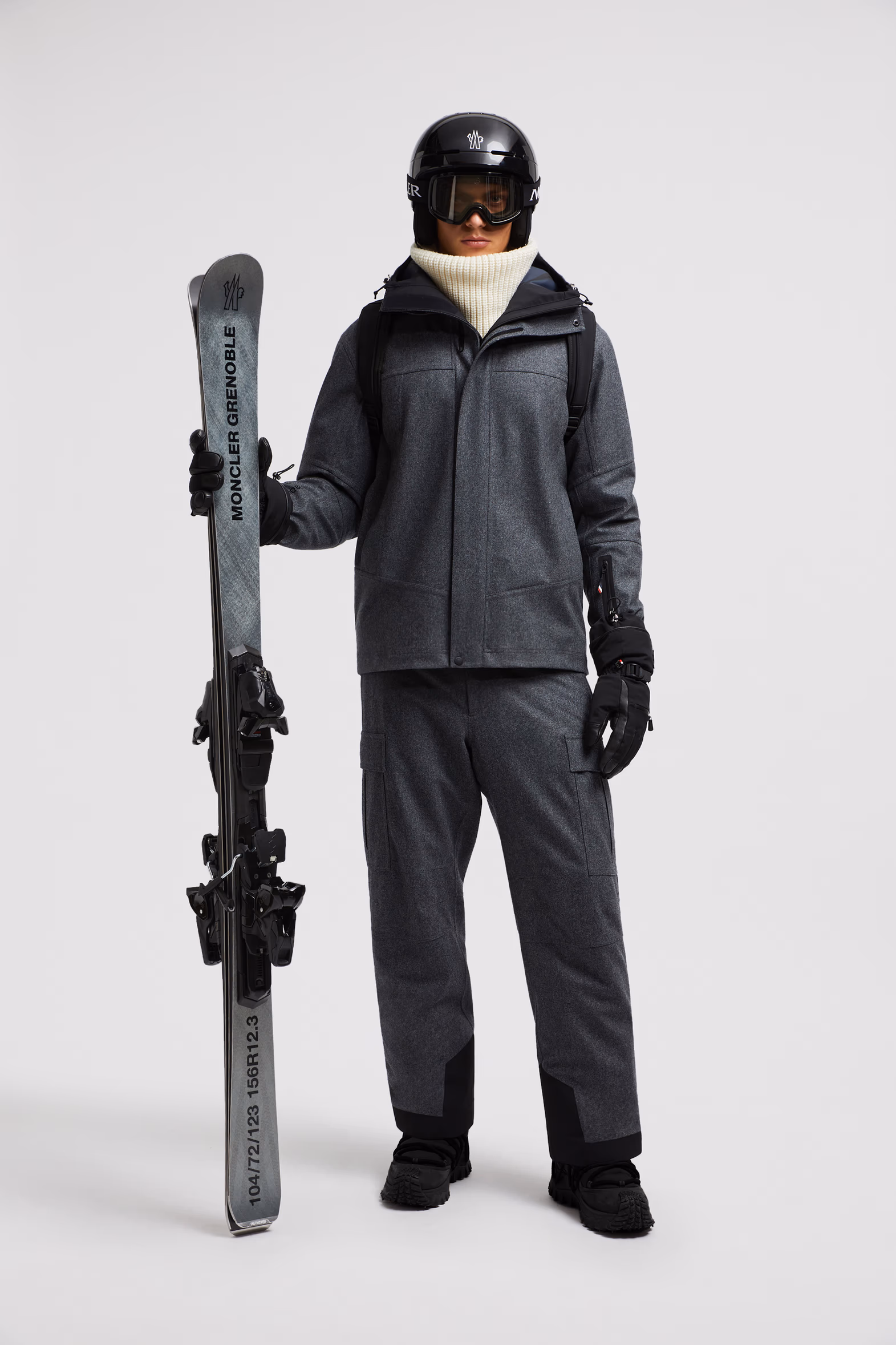 Chaqueta de esquí Avoriaz Hombre Gris oscuro Moncler 0